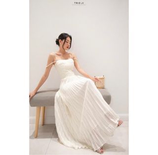 White dainty dress