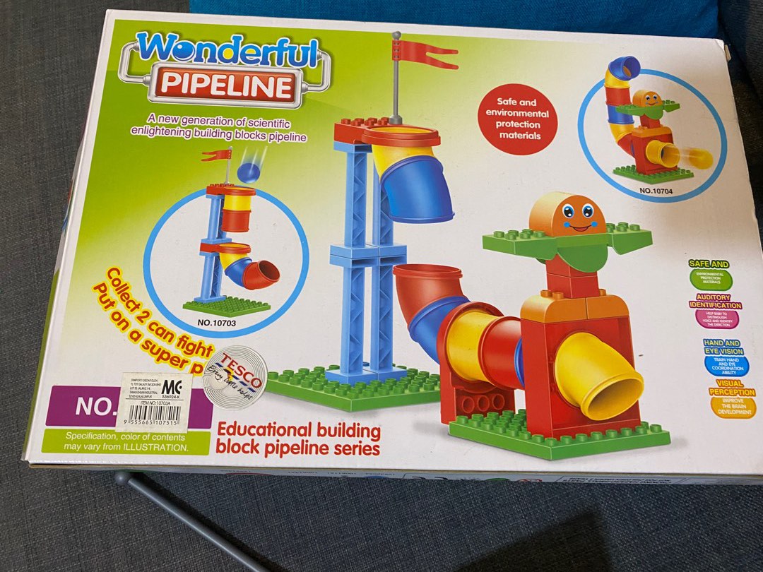 Wonderful Educational building blocks pipeline 14pcs Hobbies