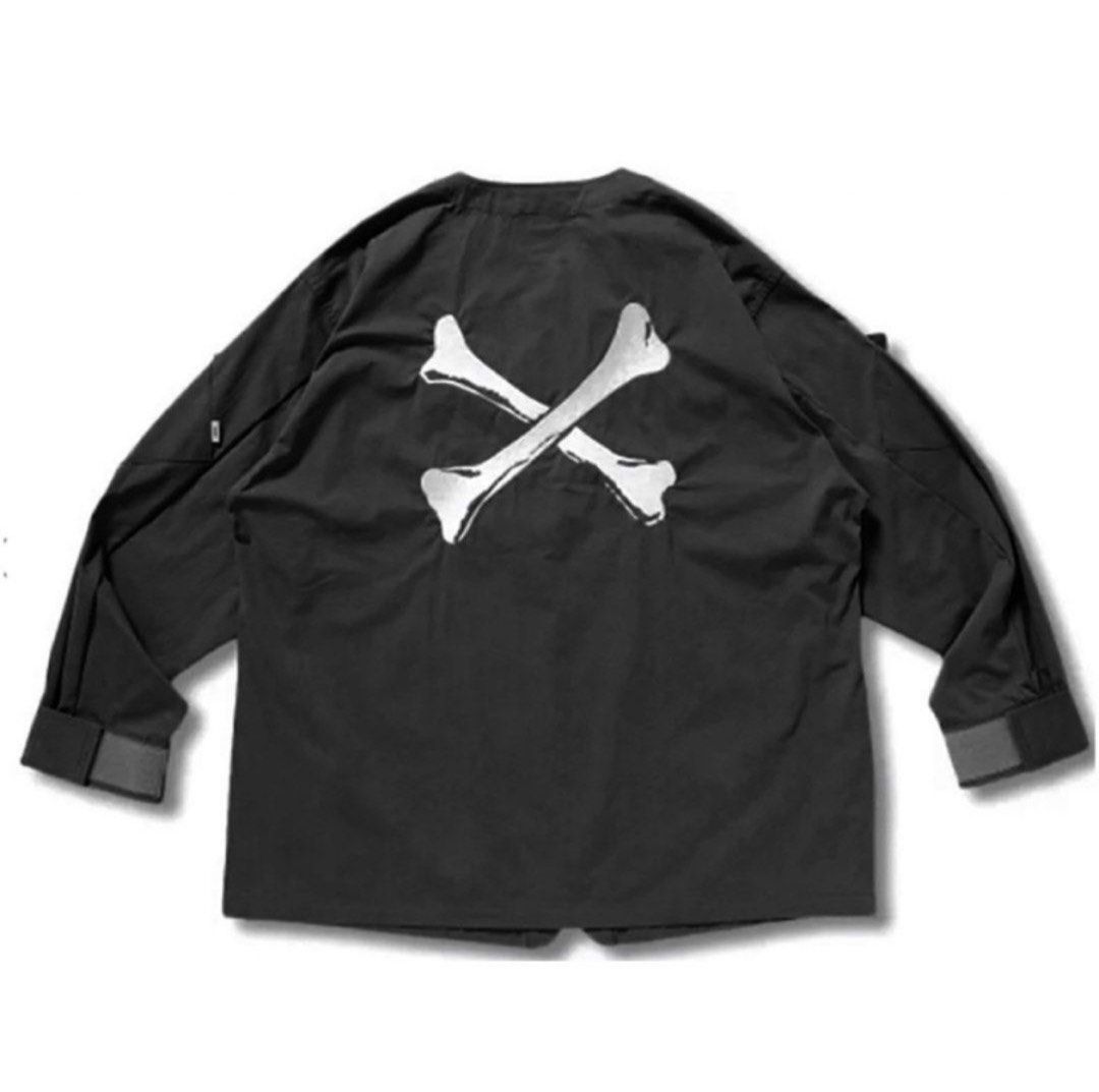 Wtaps Scout LS NYCO TUSSAH Black, 男裝, 外套及戶外衣服- Carousell