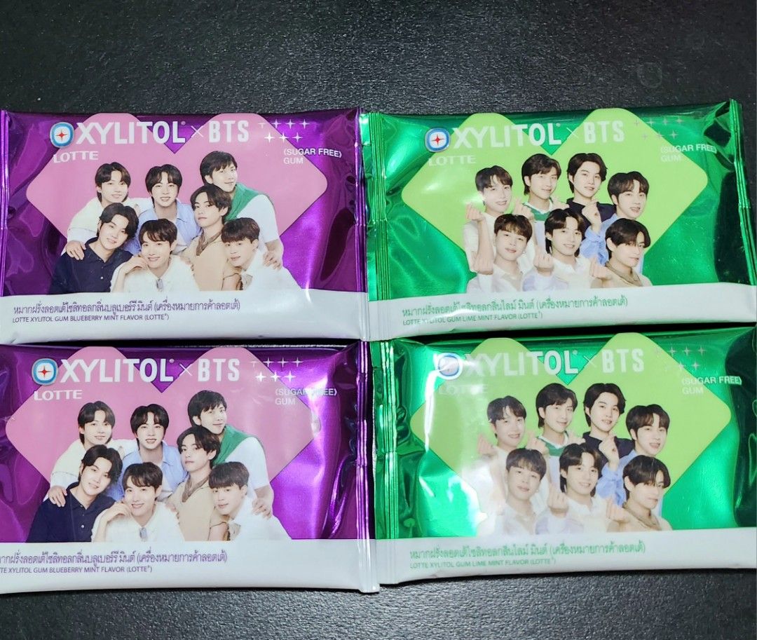 Xylitol BTS Chewing Gum from Thailand, Hobbies & Toys, Memorabilia