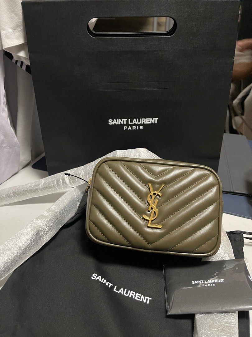 YSL Beltbag Army Green (Category: Luxury Bags & Wallets) located in Manila. Submitted by VShoppeManila (Listing ID 1208799117, Image 1). Description: 💯 Guaranteed Authentic item Inclusions : paperbag, dustbag and cards 📝No return, no exchange except when proven fake - money back guaranteed (proof from professional authenticators, such as entrupy, is required) 📝Open for authentication (shouldered by buyer) 📝 Set proper expectation for used ite