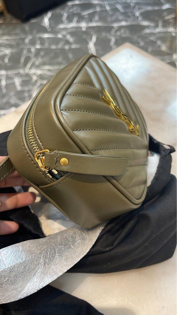 YSL Beltbag Army Green (Category: Luxury Bags & Wallets) located in Manila. Submitted by VShoppeManila (Listing ID 1208799117, Image 3). Description: 💯 Guaranteed Authentic item Inclusions : paperbag, dustbag and cards 📝No return, no exchange except when proven fake - money back guaranteed (proof from professional authenticators, such as entrupy, is required) 📝Open for authentication (shouldered by buyer) 📝 Set proper expectation for used ite