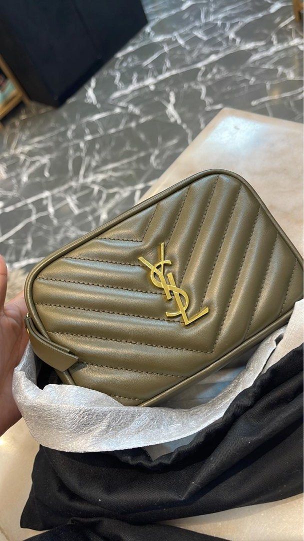 YSL Beltbag Army Green (Category: Luxury Bags & Wallets) located in Manila. Submitted by VShoppeManila (Listing ID 1208799117, Image 2). Description: 💯 Guaranteed Authentic item Inclusions : paperbag, dustbag and cards 📝No return, no exchange except when proven fake - money back guaranteed (proof from professional authenticators, such as entrupy, is required) 📝Open for authentication (shouldered by buyer) 📝 Set proper expectation for used ite