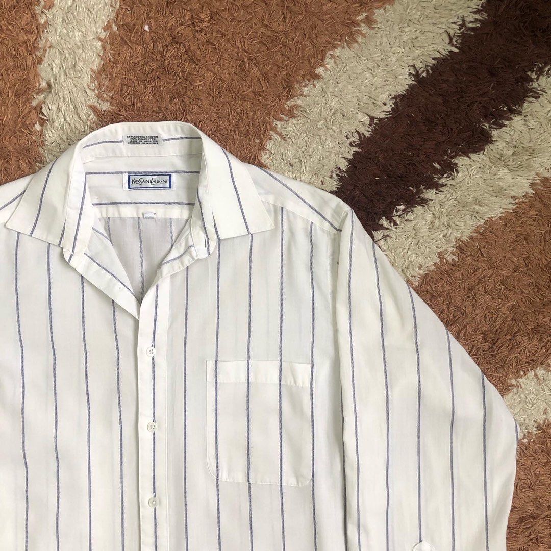 ysl formal shirts