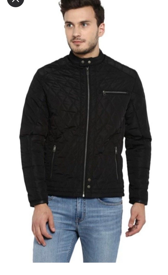 Quilted jacket on sale mens zara