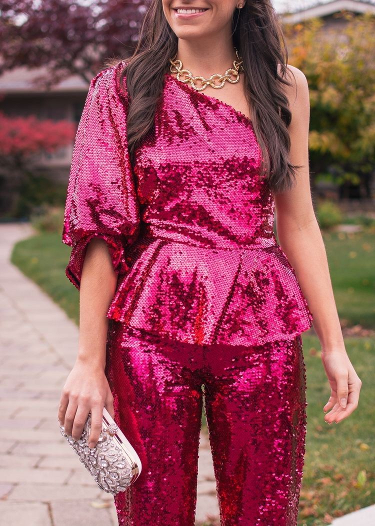 Zara pink sequin top clearance