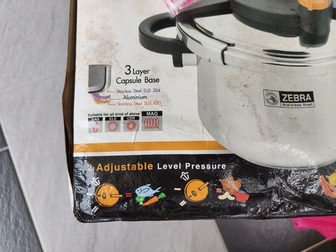 Zebra pressure on sale cooker manual