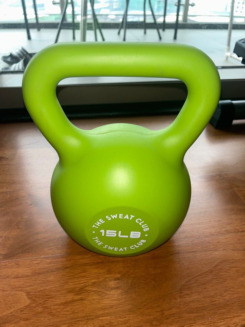 15lb Kettlebell, Sports Equipment, Exercise & Fitness, Weights