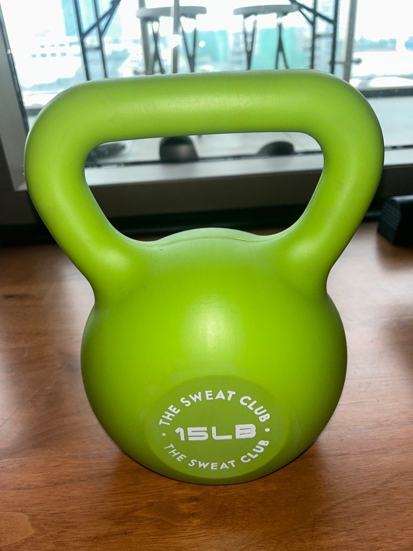 15lb Kettlebell, Sports Equipment, Exercise & Fitness, Weights