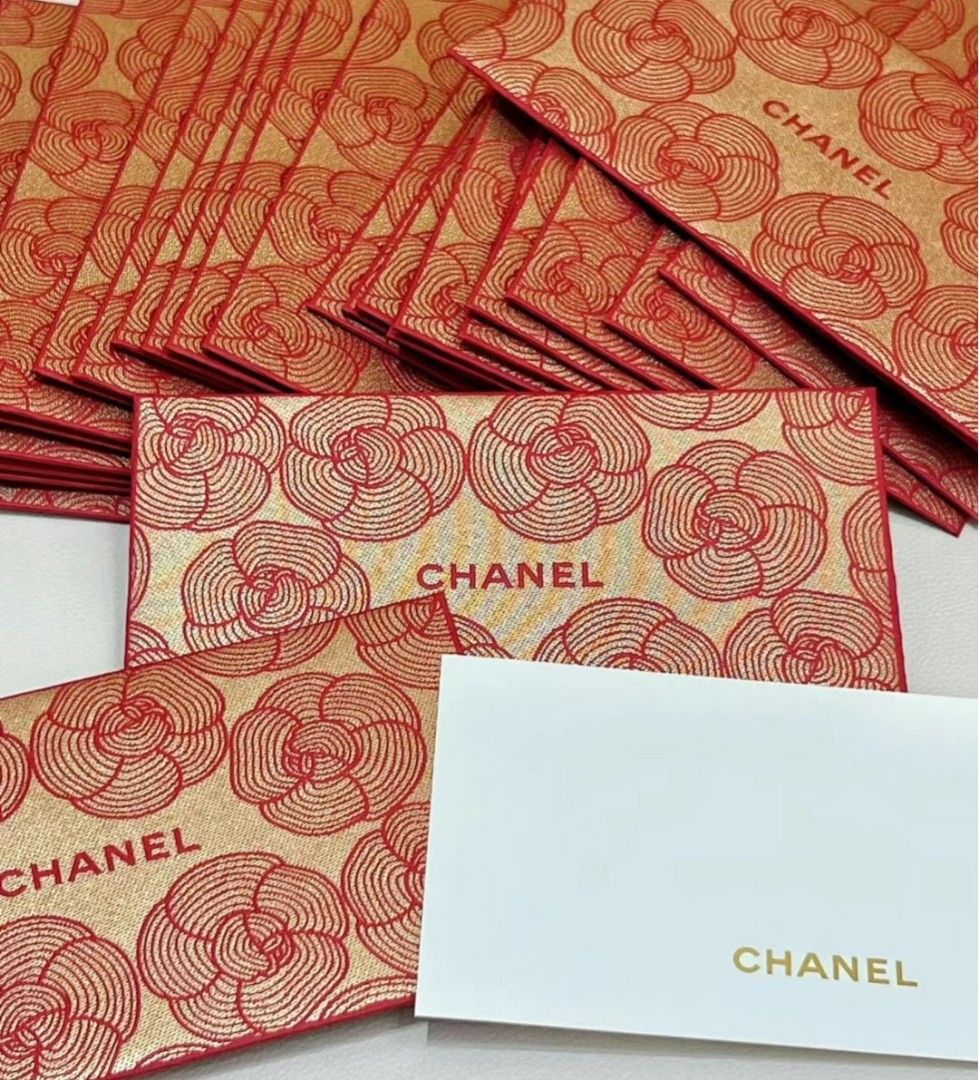 2023 Chanel red ang pow / red packet - 1 set 8 pieces, Luxury, Accessories  on Carousell