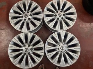 20” Nissan Patrol Royale Stock used mags 6Holes pcd 139 Fresh condition