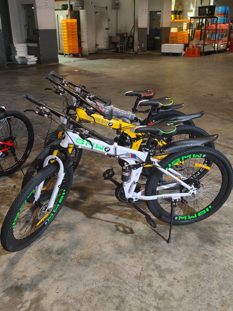 26 21speed foldable folding full suspension mountain bike bicycle