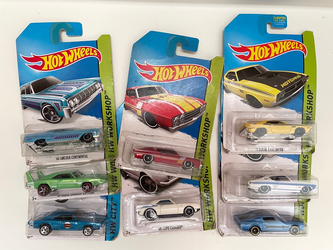 36 8 Packs Diecast Hotwheels American Muscle Cars Collection, Toys