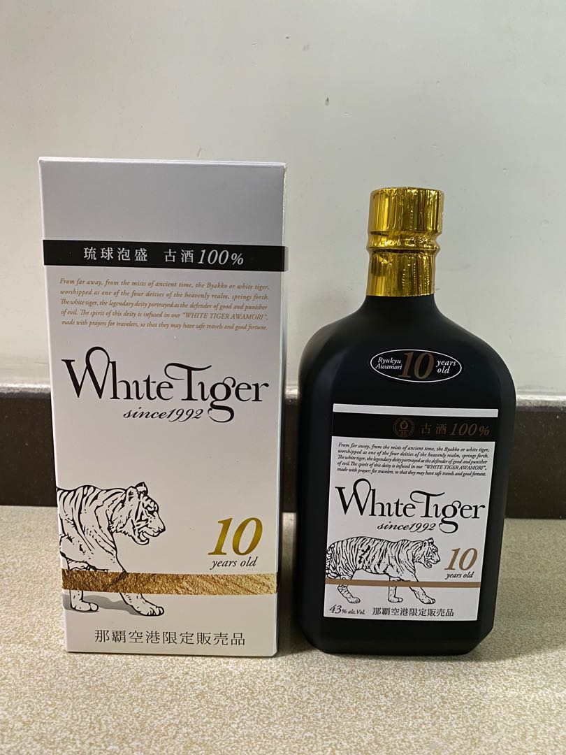 琉球泡盛10年古酒WHITE TIGER, 嘢食& 嘢飲, 其他食物及飲料