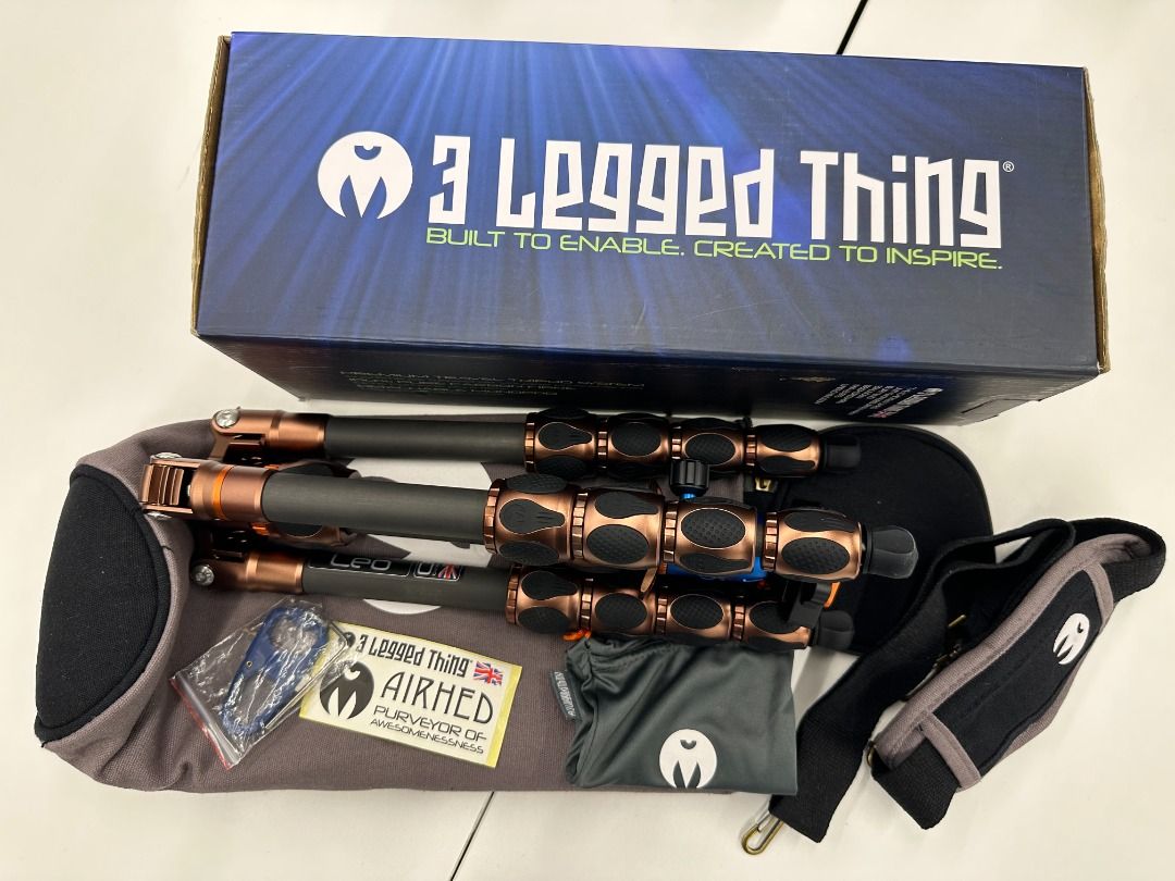 (全新) 3 Legged Thing LEO Carbon Fibre Tripod System (Eclipse Pro