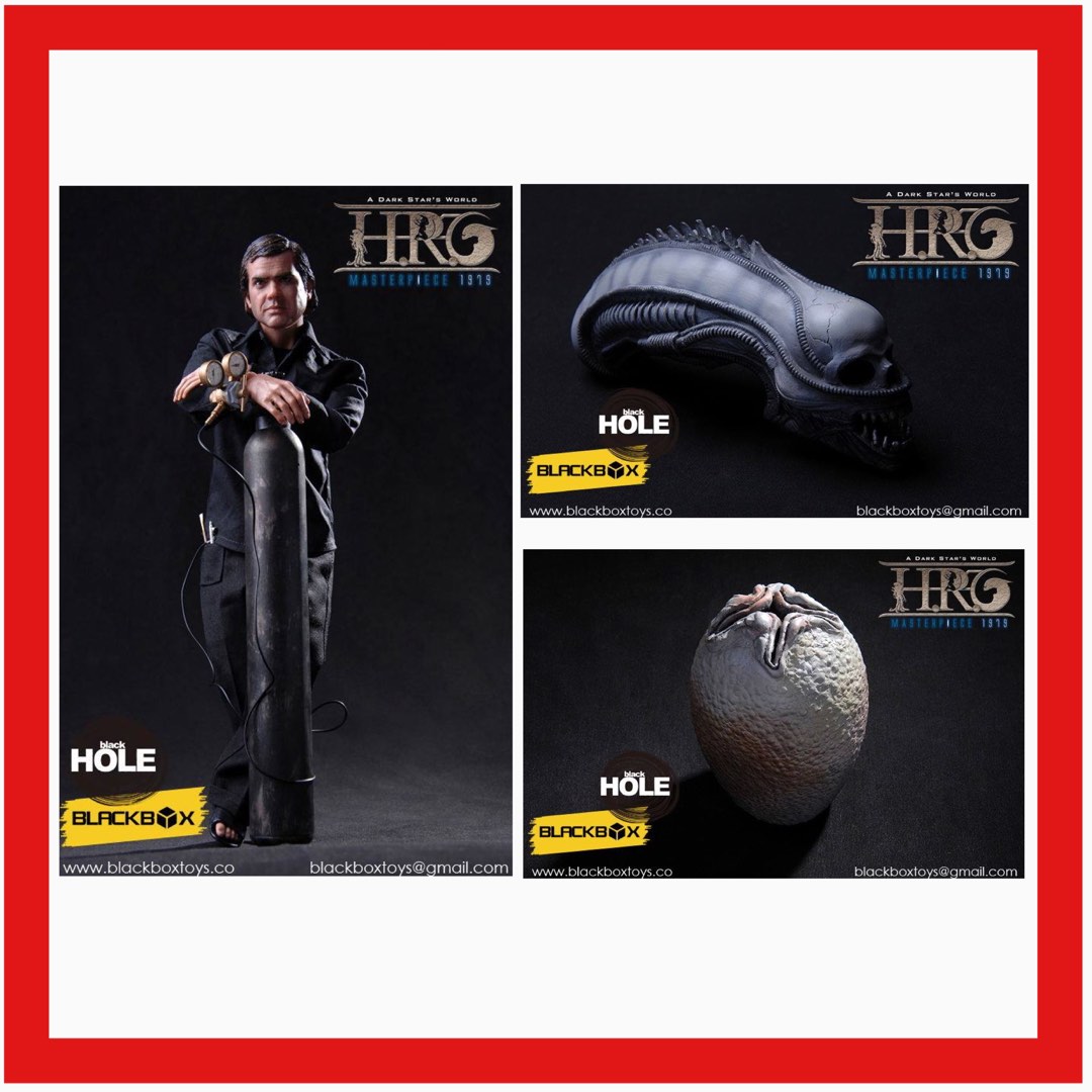H.R. ギーガー 1/6フィギュア BlackBox H.R.GIGER DARK STAR | Papa's