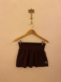 ADIDAS 90s tennis skirt style gartered waist size small ✨