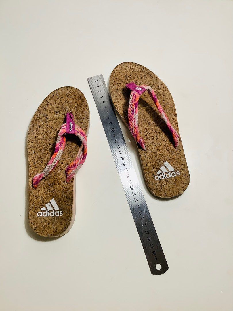 Adidas beach cork slippers sale