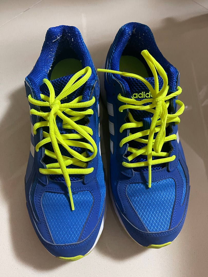 Adidas blue running shoe, Men's Fashion, Footwear, Sneakers on Carousell