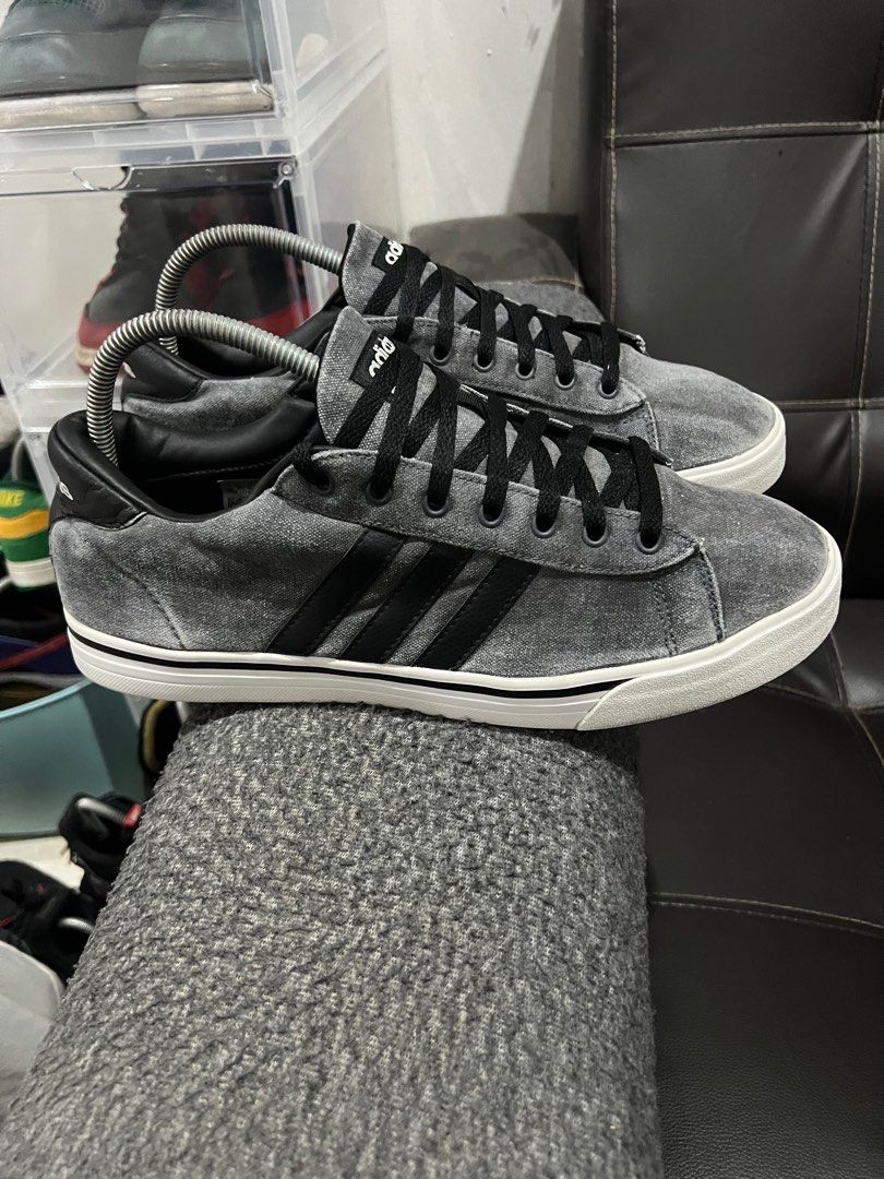 Adidas cloudfoam super daily sale grey