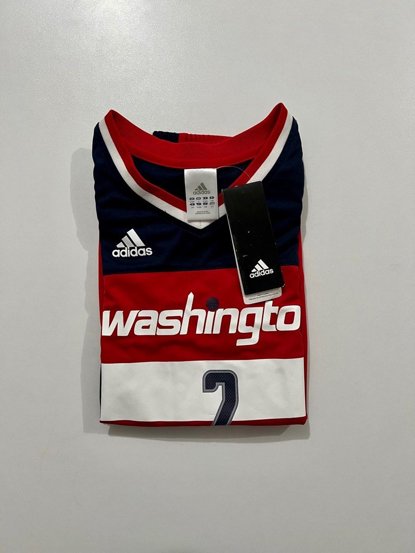 John Wall vintage Washington Wizards/Bullets jersey xl mens by adidas nice  NBA