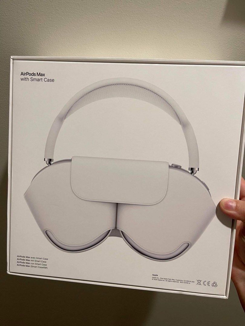 Airpods Max (Silver) (Category: Headphones & Headsets) located in Quezon City. Submitted by decluttersummer (Listing ID 1209010251, Image 3). Description: Airpods Max (Silver) Barely used, complete with receipt, box, manuals, and unused lighting charger. FREE silicon headband, silicon earpiece cover, and protective bag. No performance issues. RFS no longer being used. .