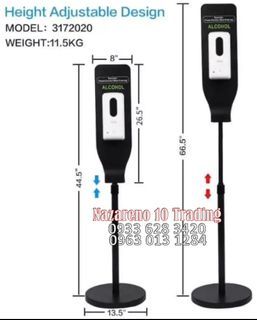 Alcohol Dispenser with heavy duty stand