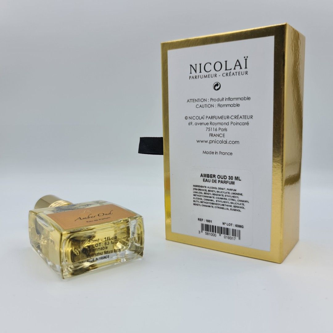 Nicolai Amber Oud Eau de Parfum Spray by Nicolai - 1 oz