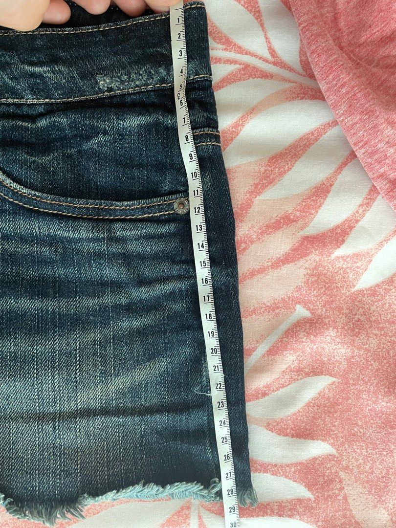 American eagle pink deals denim skirt