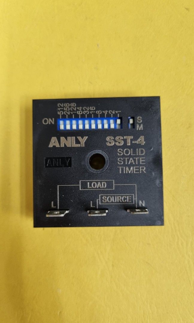 ANLY, Solid State IC Timer, SST4, TV & Home Appliances, Electrical, Adaptors & Sockets on Carousell
