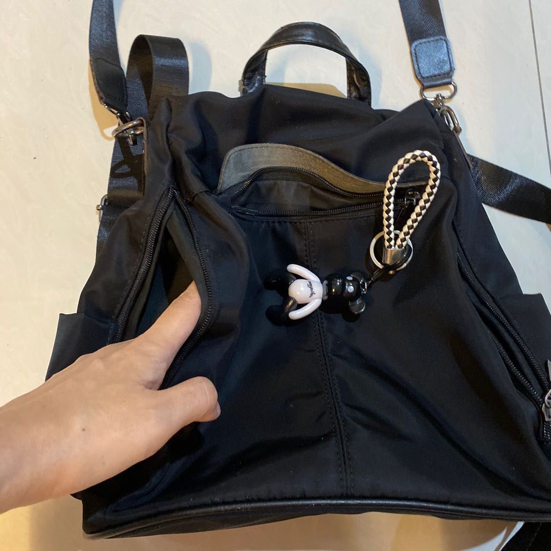 Anti Theft Privacy Backpack Bag (Black), Women's Fashion, Bags