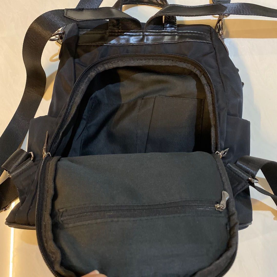 Anti Theft Privacy Backpack Bag (Black), Women's Fashion, Bags