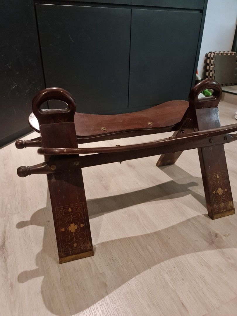 Antique Collection Camels Stool from Egypt, Furniture & Home Living