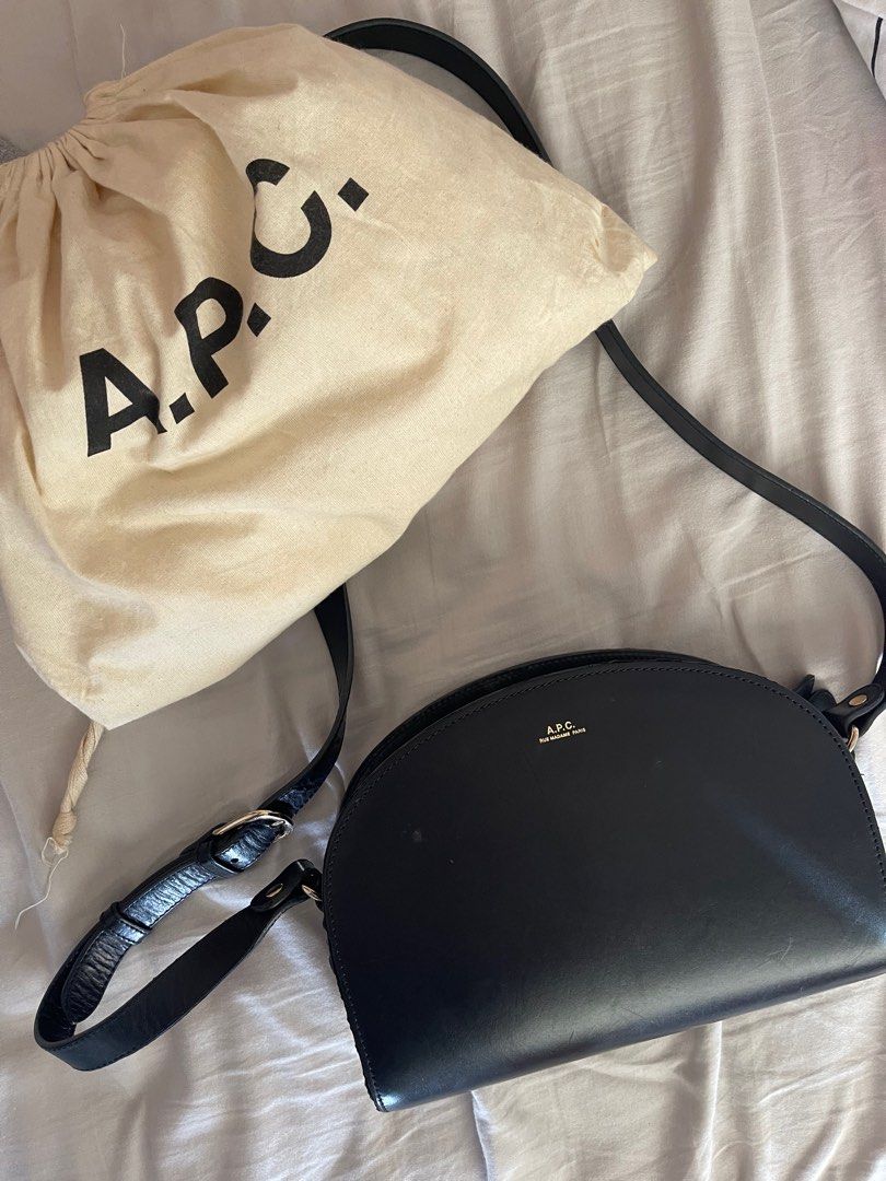 What's In My Bag  APC Demi-Lune Half Moon Bag Review 