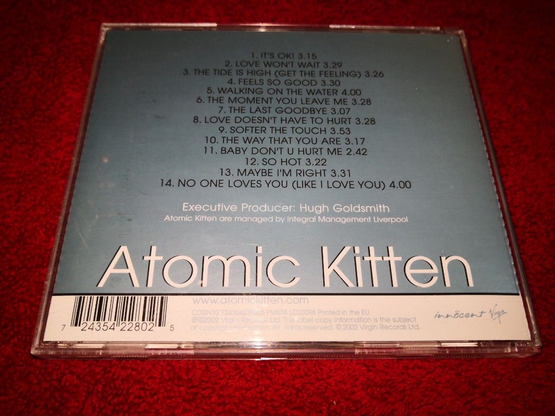 Atomic Kitten Feels So Good CD, Hobbies & Toys, Music & Media, CDs