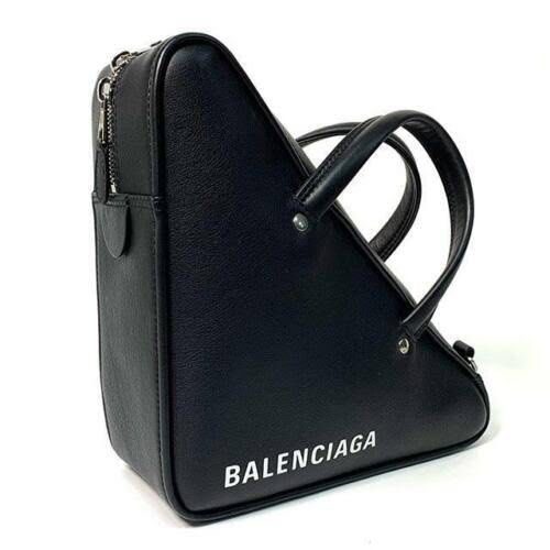 Balenciaga Calfskin Triangle Square XS Bag (SHF-21060) – LuxeDH