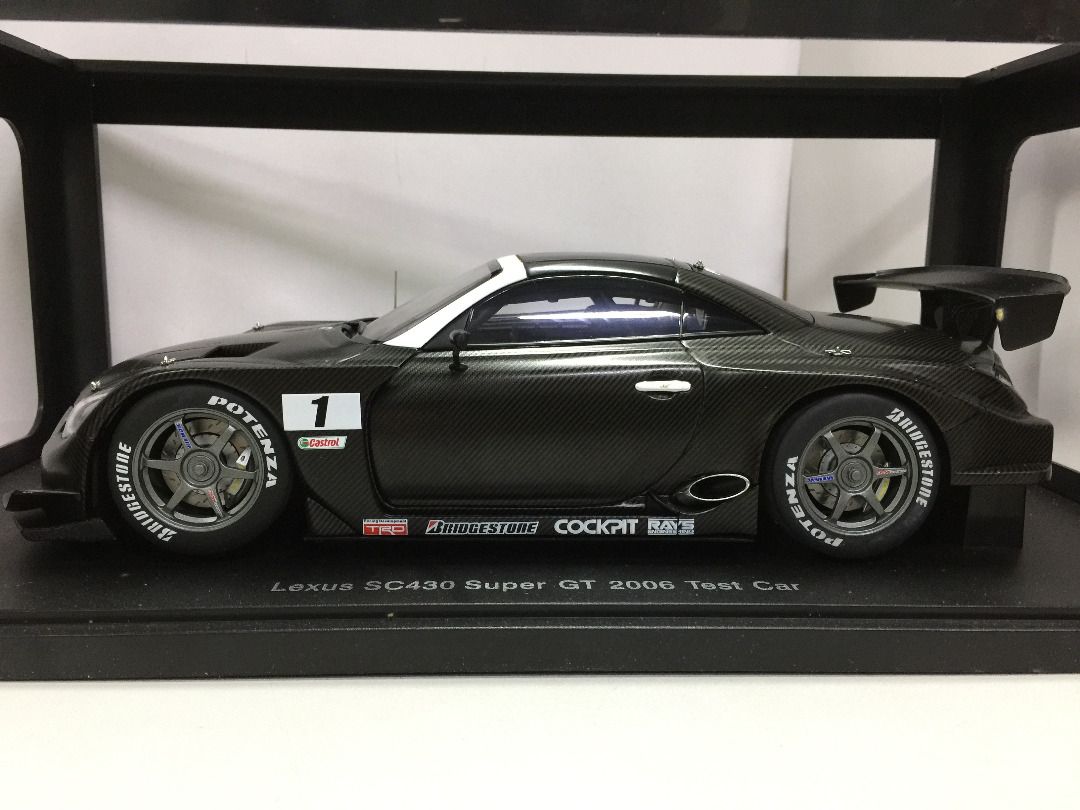 AUTOART 1/18 LEXUS SC430 SUPER GT 2006 TEST CAR #1 (80632) (C1256