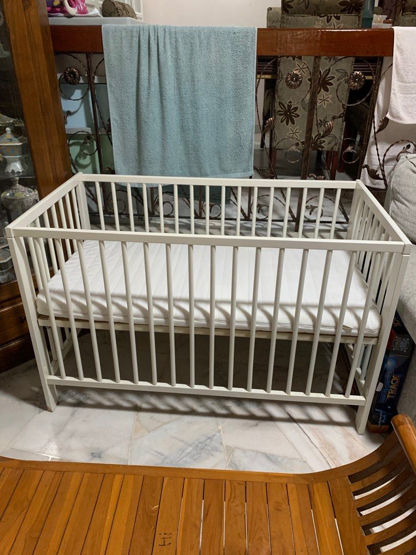 Baby Cot Ikea, Babies & Kids, Baby Nursery & Kids Furniture, Cots