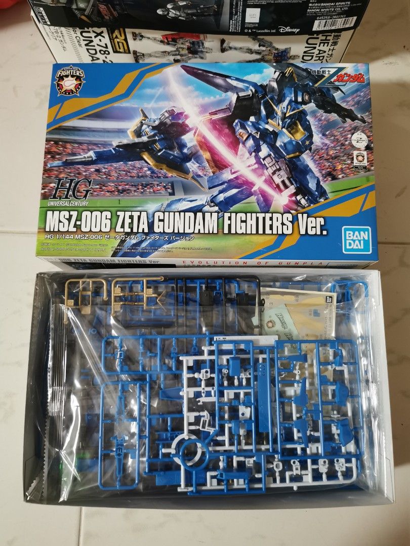 Bandai HG 1/144 MSZ-006 Zeta Gundam Hokkaido Nippon-Ham