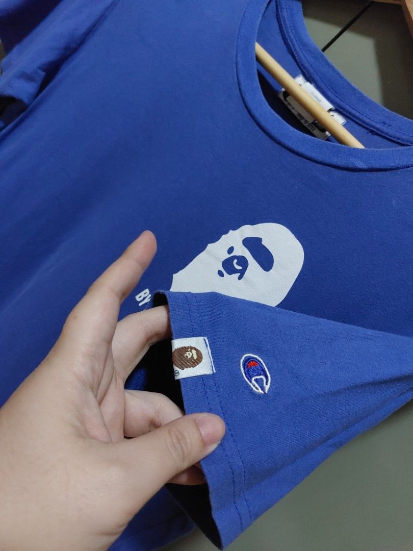 Champion x bape shirt hot sale