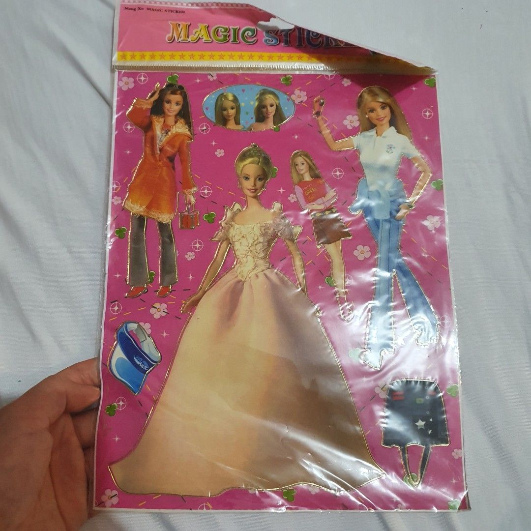 Barbie stickers, Hobbies & Toys, Stationery & Craft, Other Stationery