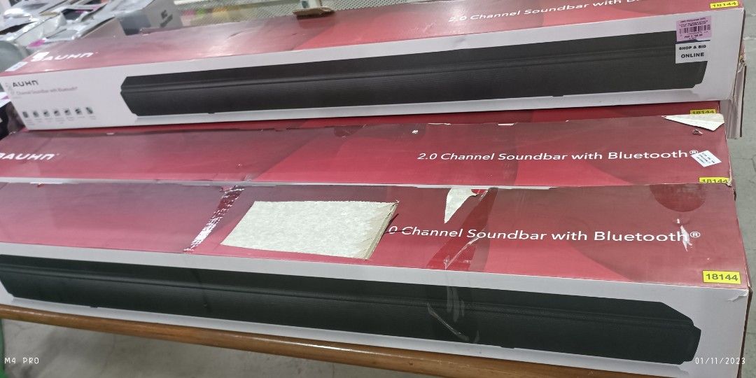 Bauhn 2.0 channel sound bar with Bluetooth speaker Mode of payment Cash ...