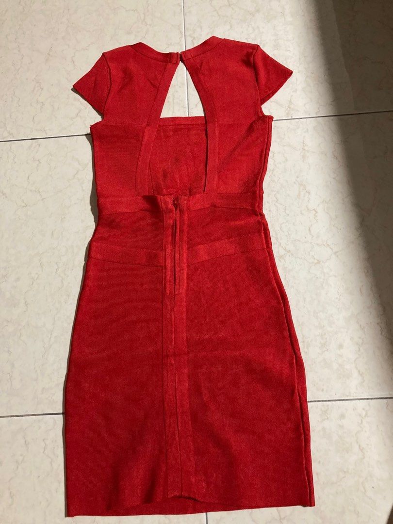 Bebe red bodycon dress Women s Fashion Dresses Sets Dresses