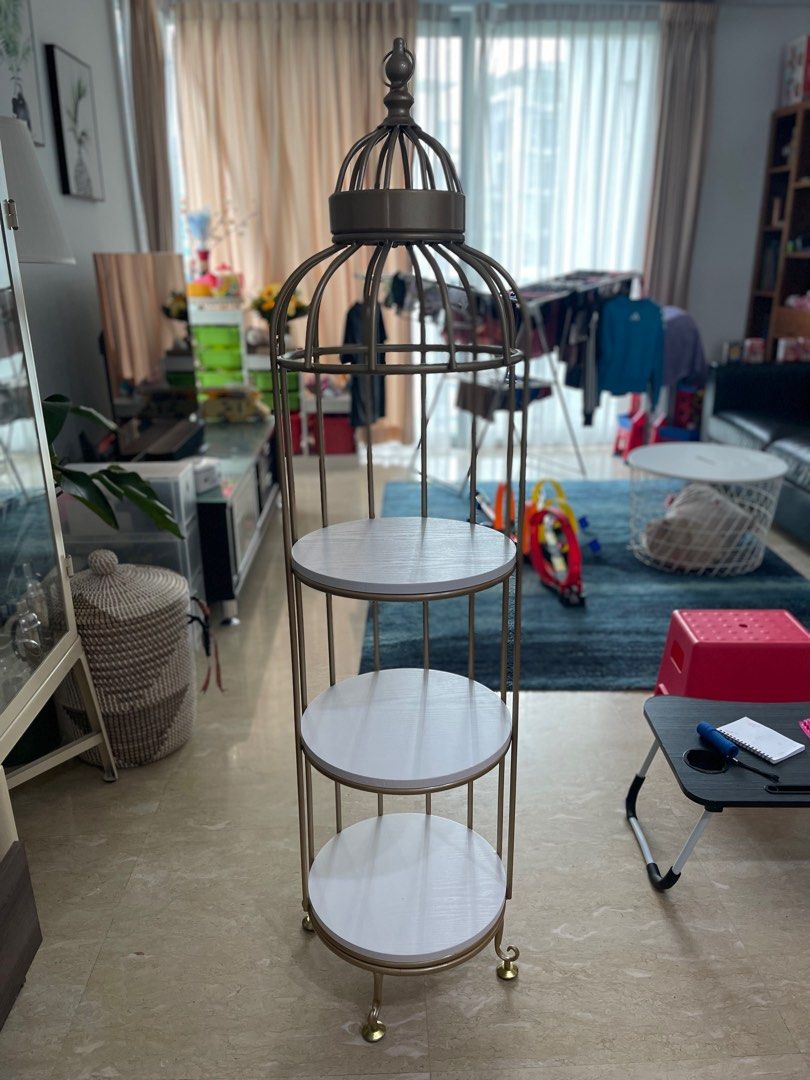 Bird Cage Display, Furniture & Home Living, Furniture, Shelves