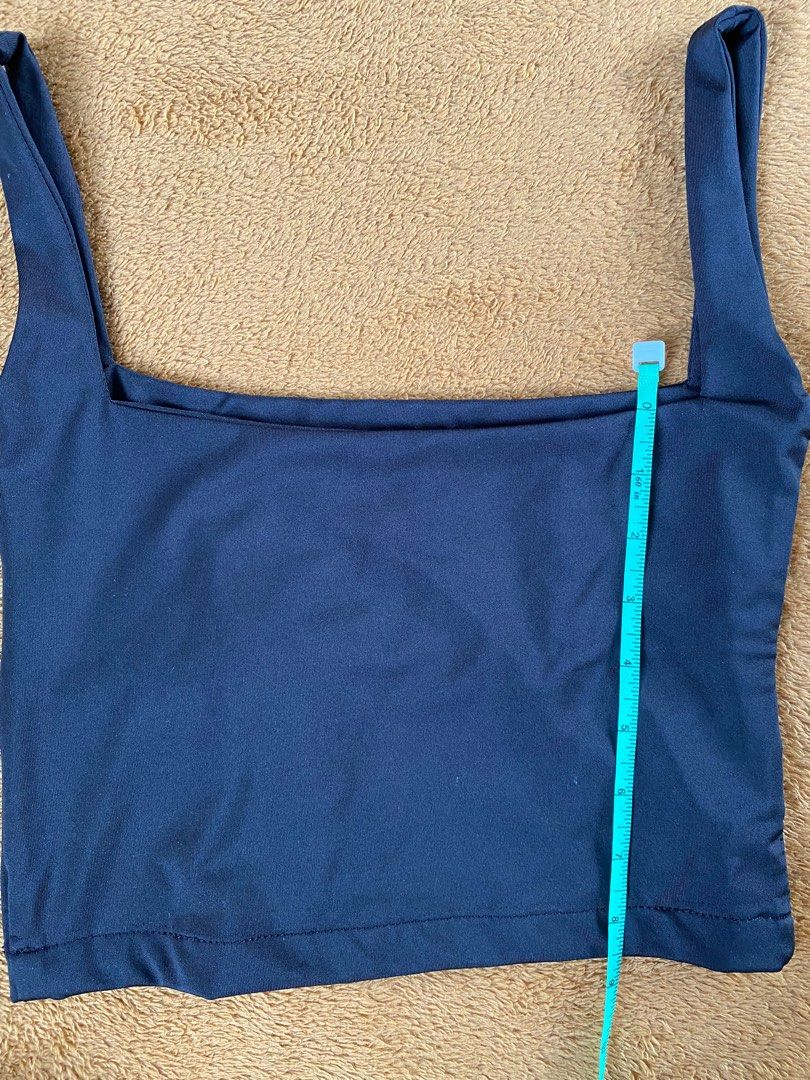 Black Yellow The Concept Square Neck Tank Top (Category: Sleeveless) located in Quezon City. Submitted by shoppedan (Listing ID 1208949035, Image 3). Description: Buyer will shoulder and book same day delivery Top best for XS or petite sized.