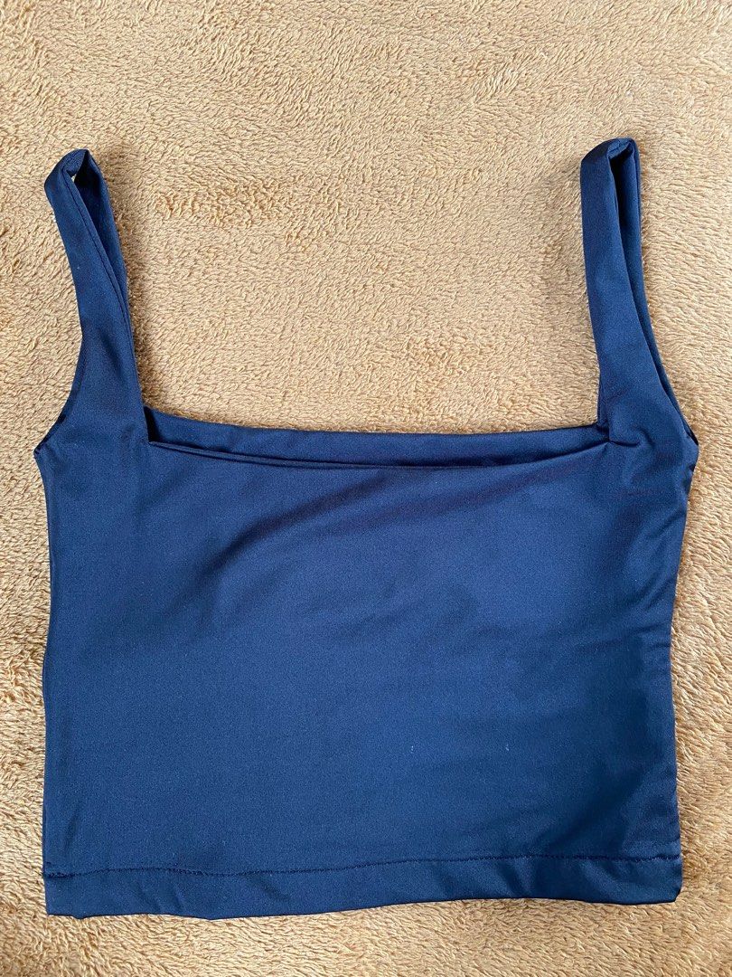 Black Yellow The Concept Square Neck Tank Top (Category: Sleeveless) located in Quezon City. Submitted by shoppedan (Listing ID 1208949035, Image 1). Description: Buyer will shoulder and book same day delivery Top best for XS or petite sized.