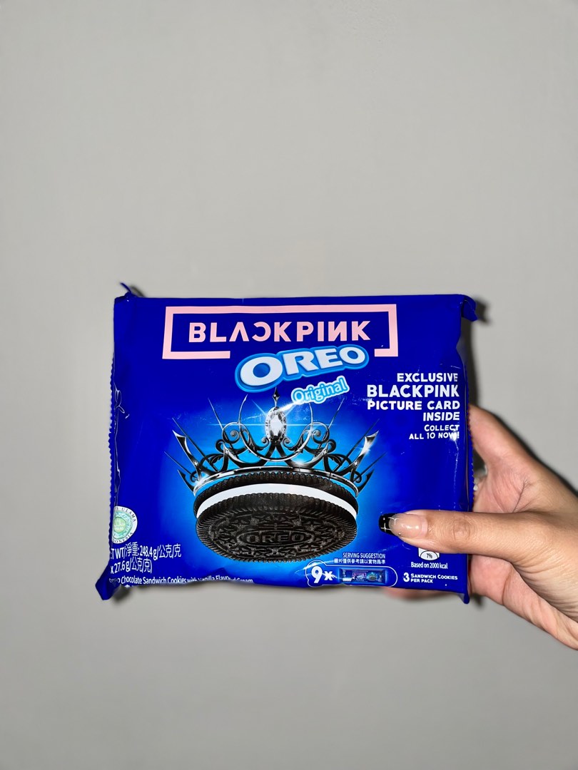 blackpink oreo, Food & Drinks, Packaged & Instant Food on Carousell