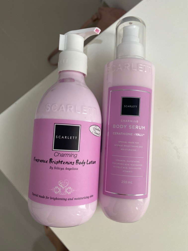 Body Lotion / Body Serum Scarlett, Health & Beauty, Skin, Bath, & Body