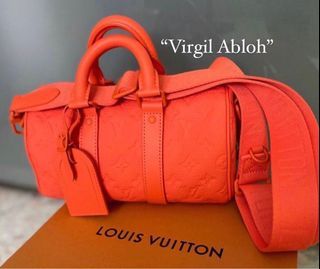 Louis Vuitton x Virgil Abloh Belt (neon orange chain), Luxury, Accessories  on Carousell