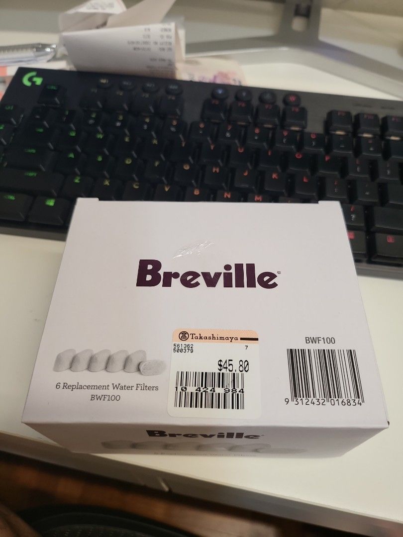 Breville Replacement Water Filter, TV & Home Appliances, Kitchen